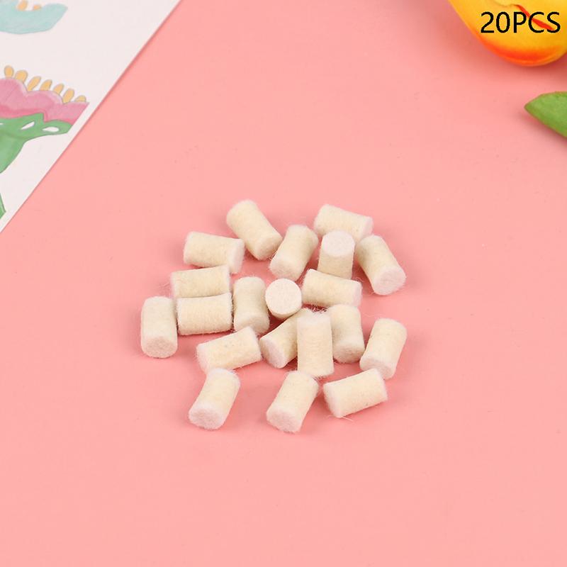 20Pcs Saxophone Bumper Felts Sax Saxophone Key Guard Felt Bumper Alto Tenor Soprano Saxophone Parts Repair Accessories