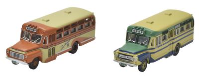 Die Bus-Sammlung Bus-Sammlung Set mit 2 Haubenbussen, aktiv in der Reiwa-Ära Tokai MotorsShikoku Kotsu Ausgabe Diorama-Zubehör