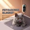 Cat/Dog Heating Pad, 3 Timer Smart Sensor Electric Pet Heating Pad With Chew Resistant Cord, Indoor Warm Heated Bed For Dogs Cat