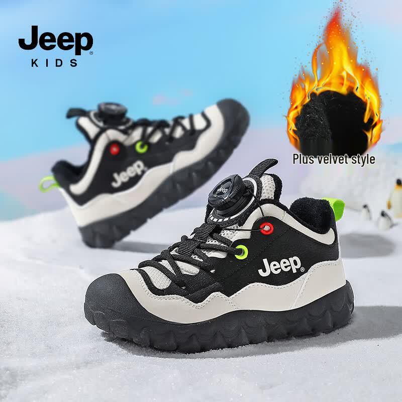 JEEP Unisex Waterproof Lined Winter Sneakers 28