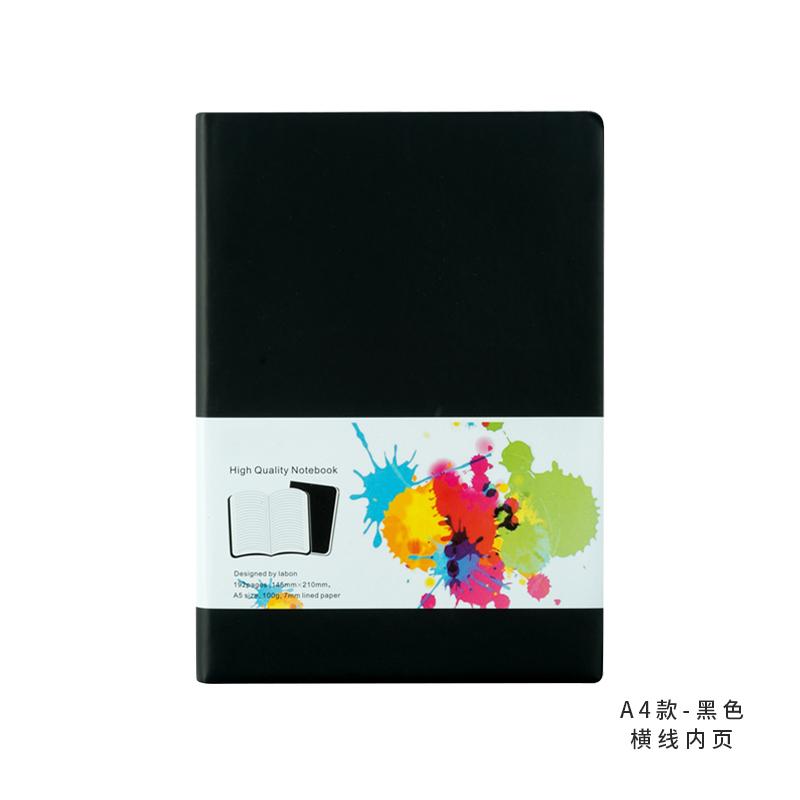 LABON Diary Journal Custom Size A4 A5 Soft Cover Color Edge Paper Notebook