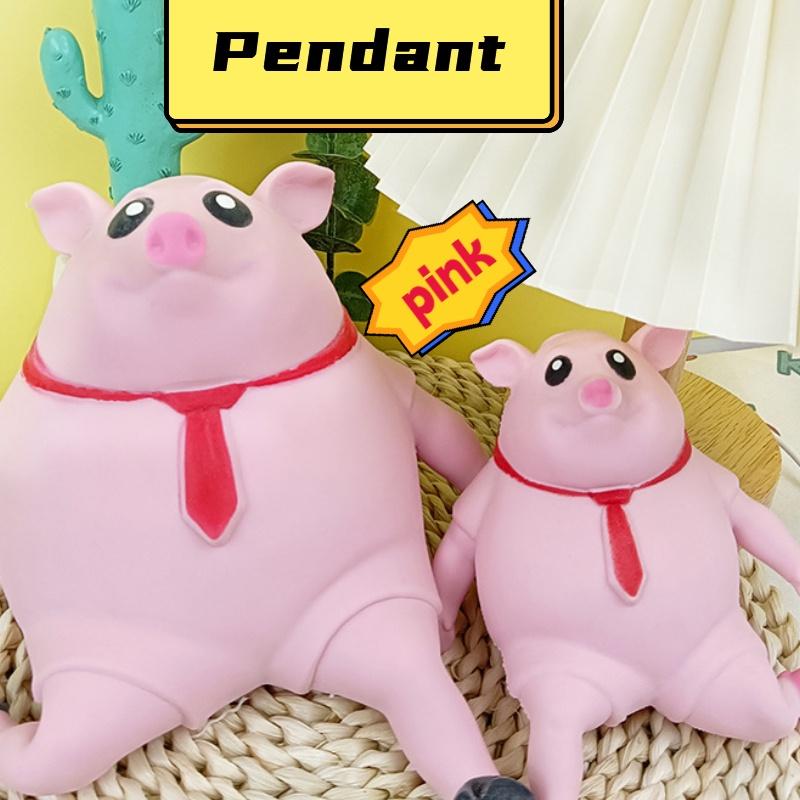 Cute And Stretchy Tpr Piggy Toy With Memory Sand For Sensory Play