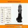 WQ High Flow Explosion-Proof Submersible Sludge Pump for Basements