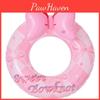 Ins Child Swim Ring Butterfly Bow Seat Thickened Inflatable Swim Ring With Handle Baby Toddler Sitting Ring