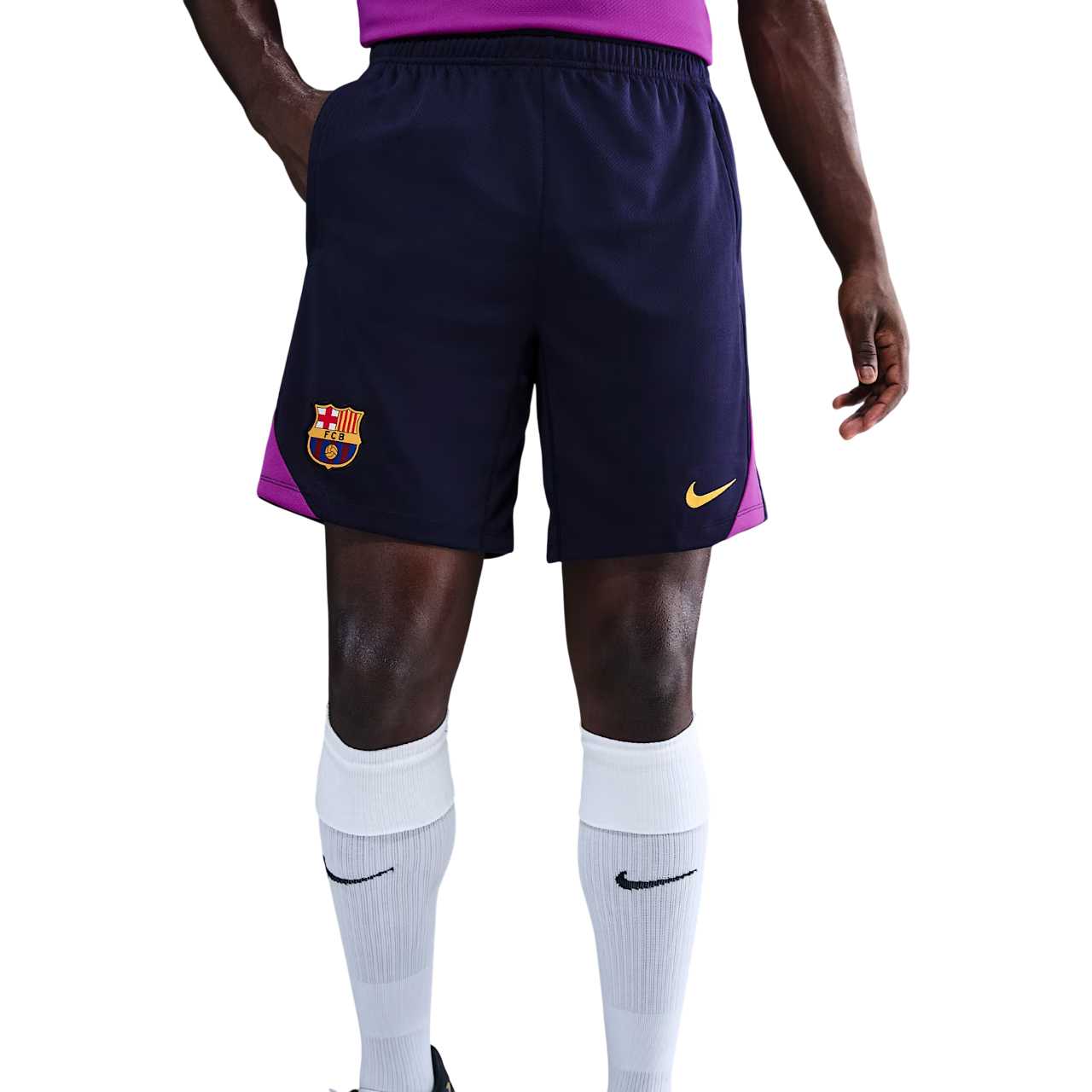 Nike Fc Barcelona Strike Men s Nike Dri-FIT Soccer Knit Shorts HJ6750-594 XXL