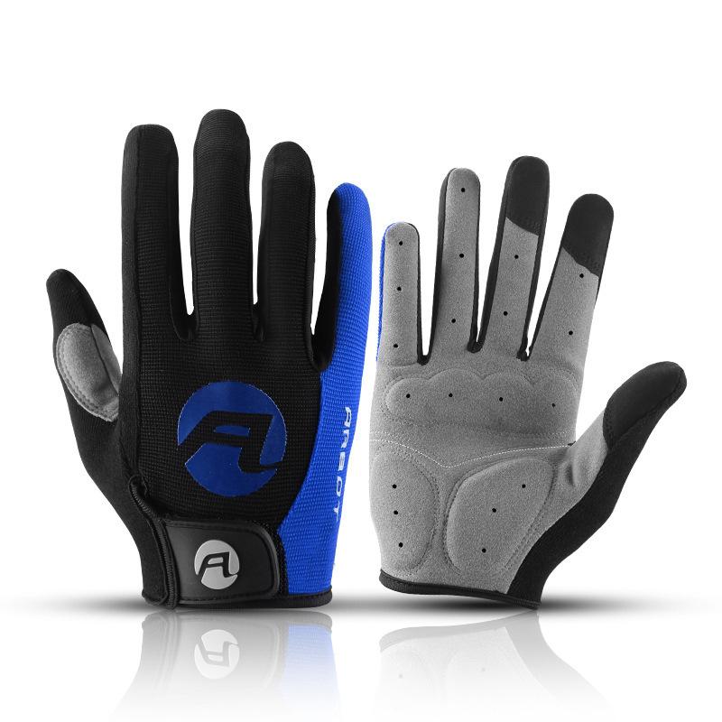 Cycling Gloves Long Full Finger Summer Sunscreen Breathable Non-slip Wear-resistant Outdoor Sports