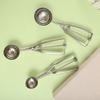 3Pcs/Set Mash Ice Cream Scoop Stainless Steel Ice Ball Digger Watermelon Ball Scoop  Dough