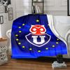Universidad De Chile Flannel Blanket Soft All-Season Throw, Design for Camping, Car Travel, Hiking Sofa, Bed, Office Perfect Gift for Parties
