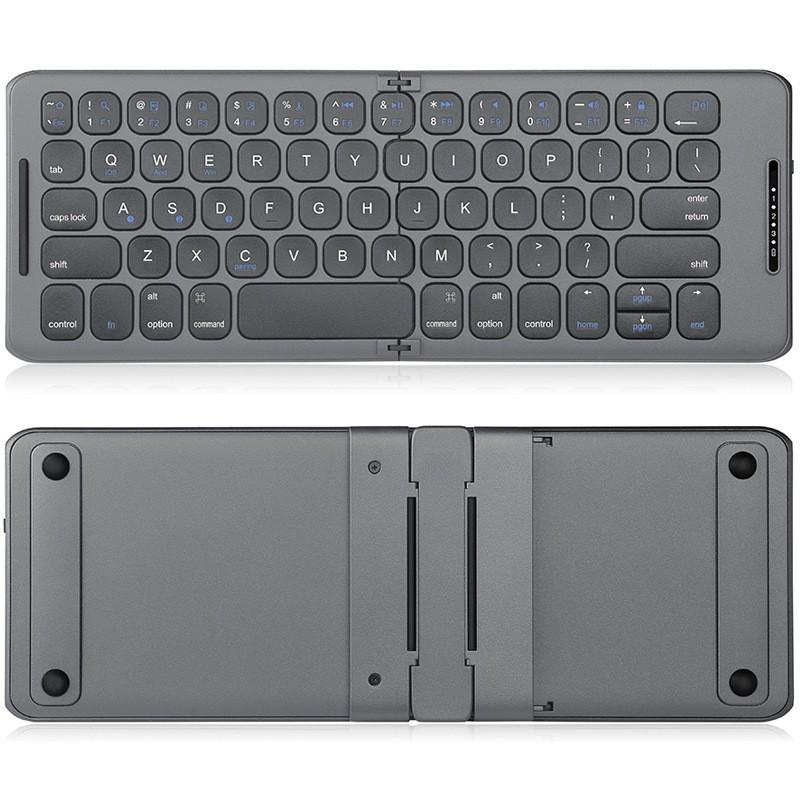 B088 Ultra-Thin Foldable Bluetooth Keyboard for Phones, Tablets, and Laptops
