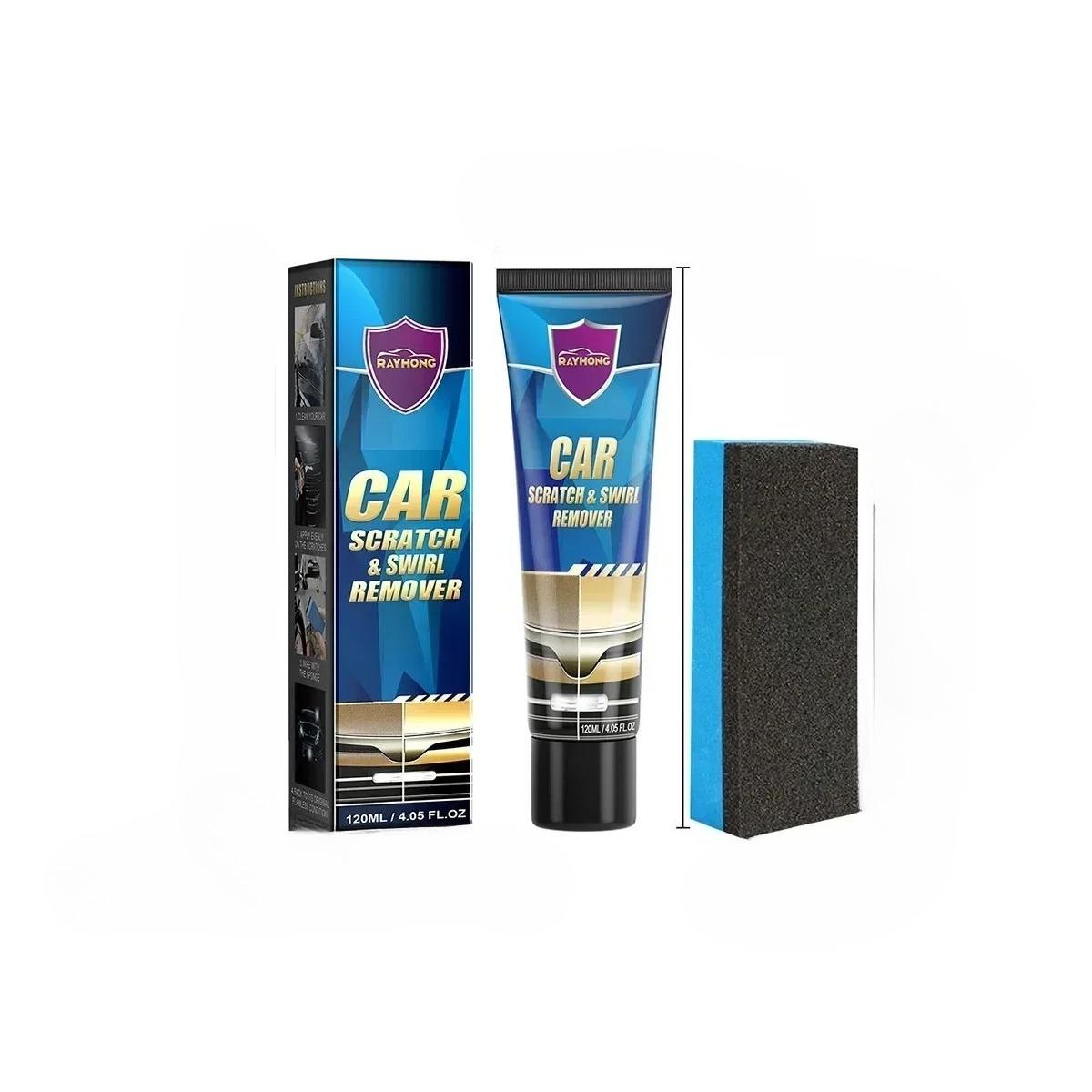 120ML Motorcycle Scratch Remover - Paint Care Polishing Wax & Anti-Scratch Repair Tool