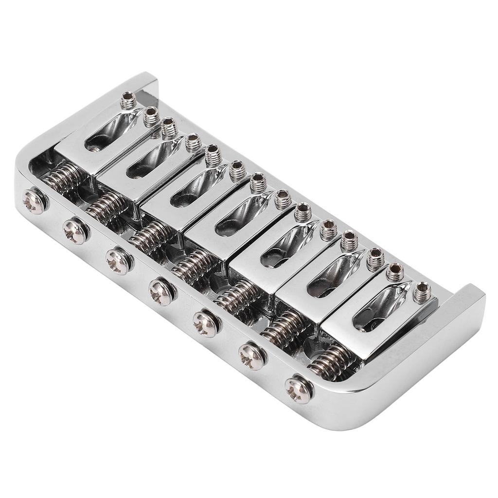7 String Guitar Fixed Bridge Metal Tailpiece Electric Guitars Replacement Part Accessories