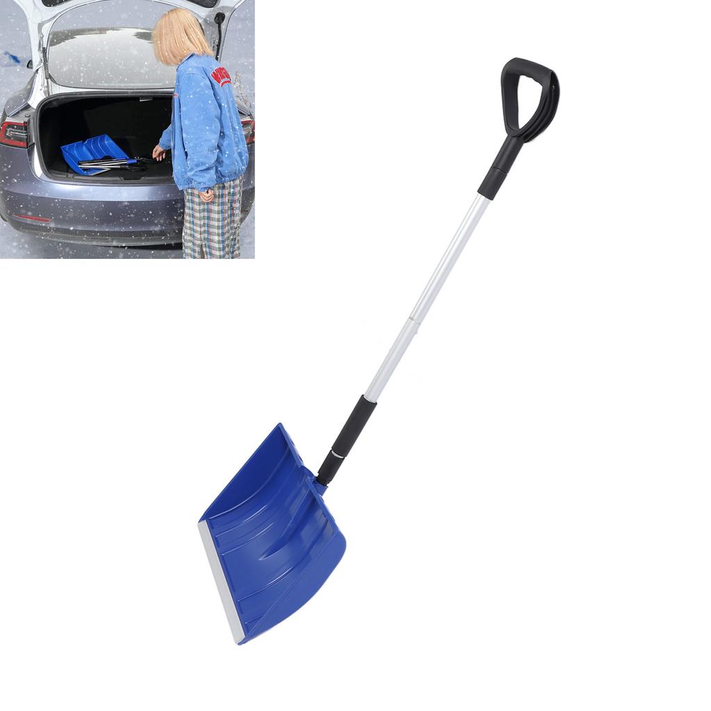Schneeschaufel, abnehmbar, große Kapazität, leicht, tragbar, für den Außenbereich, für den Notfall, Auto, Garten