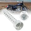 Motoforti 1/2 Pezzi Acciaio Inossidabile Universale 35mm 42mm 45mm 48mm 60mm Diametro Esterno Tubo di Scarico Moto Baffle Silenziatore Baffle