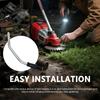 Manual Left Handle For Gas-oline Brush Cutter Grass Trimmer Garden Power Tool Accessories Replacement For Grass Cutting