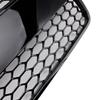 RS4 Style Front Honeycomb Mesh Grille Grill Fit    A4 B7 S-Line 2005-2008