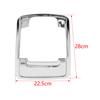 Chrome Interior Roof Reading Light Lamp Cover Trim Panel For Dodge Ram 1500 18+