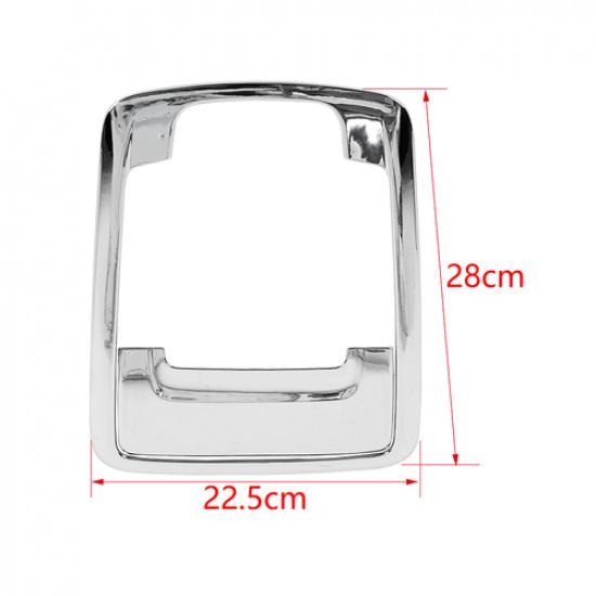 Chrome Interior Roof Reading Light Lamp Cover Trim Panel For Dodge Ram 1500 18+