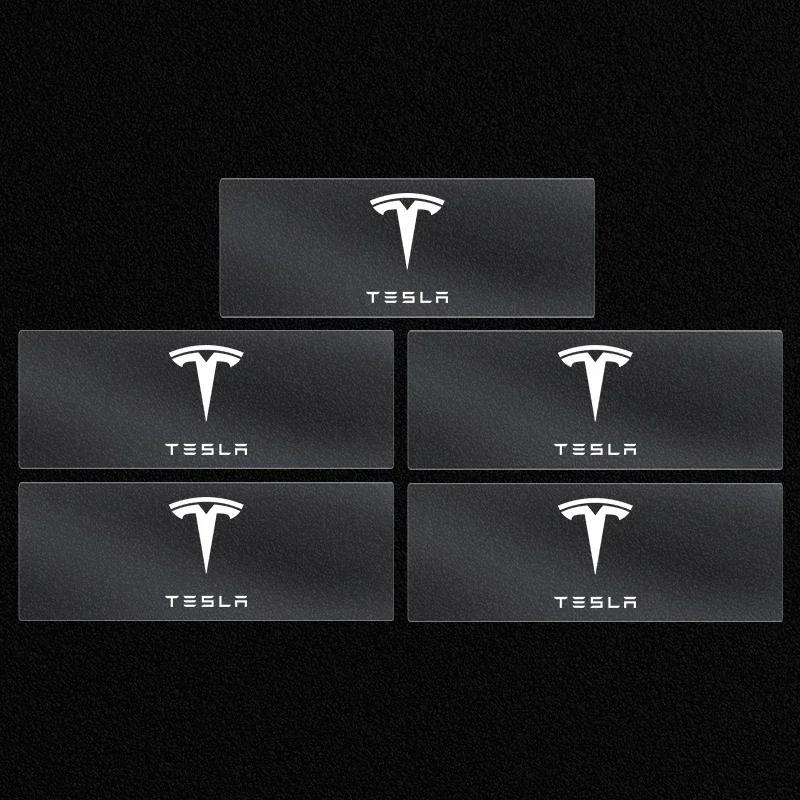 Auto Interieur Willekeurige Stickers Goederen Stuurwiel Stickers voor Tesla Model 3 X S 2016-2020 Stickers Badge Embleem TMX TMS Accessoires