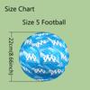 1 pz Pallone da Calcio Design Squadra di Calcio Taglia 5 - Pallone da Calcio Antiscivolo per Attività Sportive all'Aperto, Pallone Resistente per il Gioco
