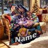 Custom Name Personalized Final Fantasy Print Blanket, Home Decor, Bedroom, Sofa, Camping, Couch, Gifts for Birthday Christmas