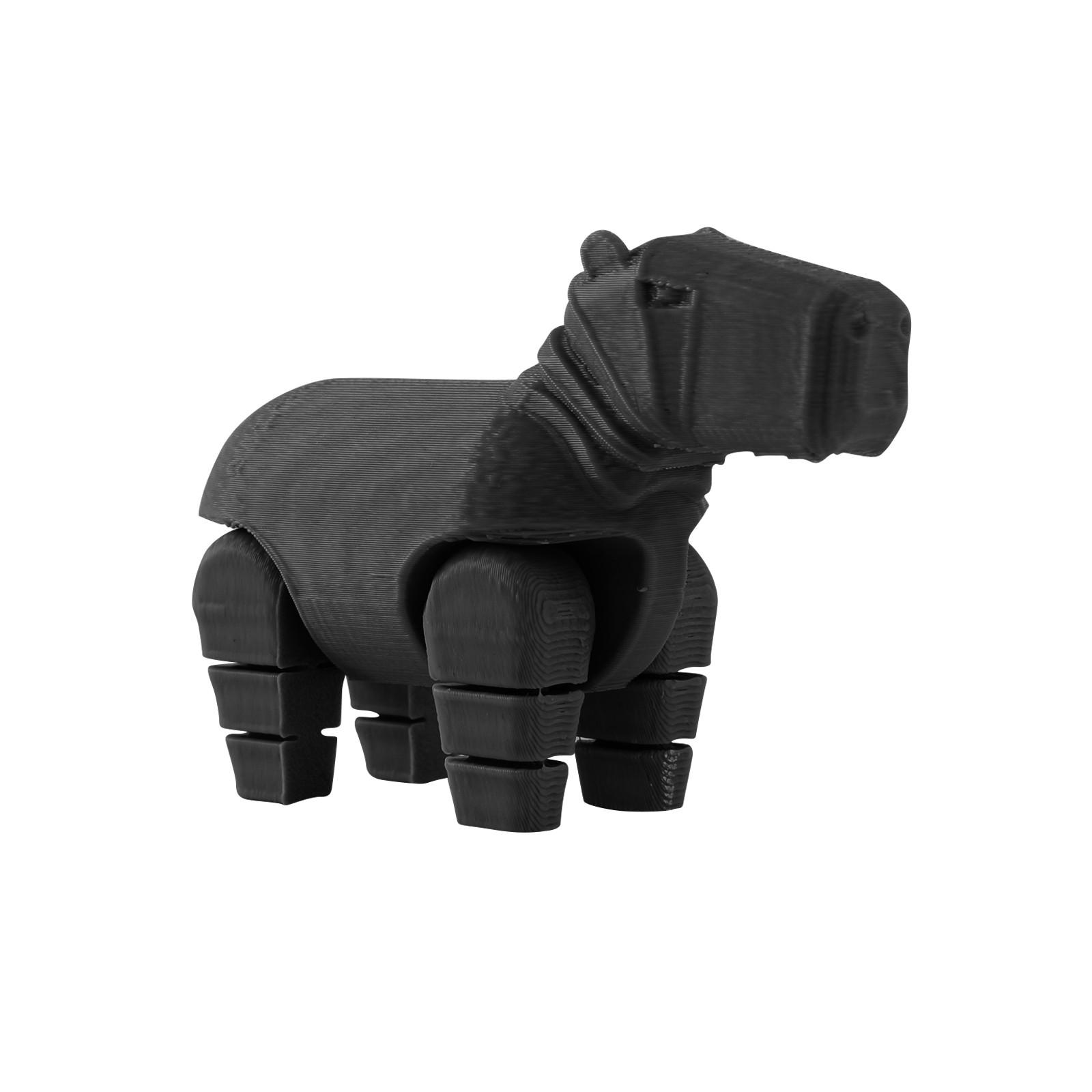 

3D-печатная гибкая игрушка, креативная игрушка, декоративная шарнирная модель для взрослых и детей One Size чёрный