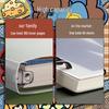 High-Value Denim Loose-Leaf Notebook, B5/A5 Detachable Iron Ring, Cartoon Design for Students