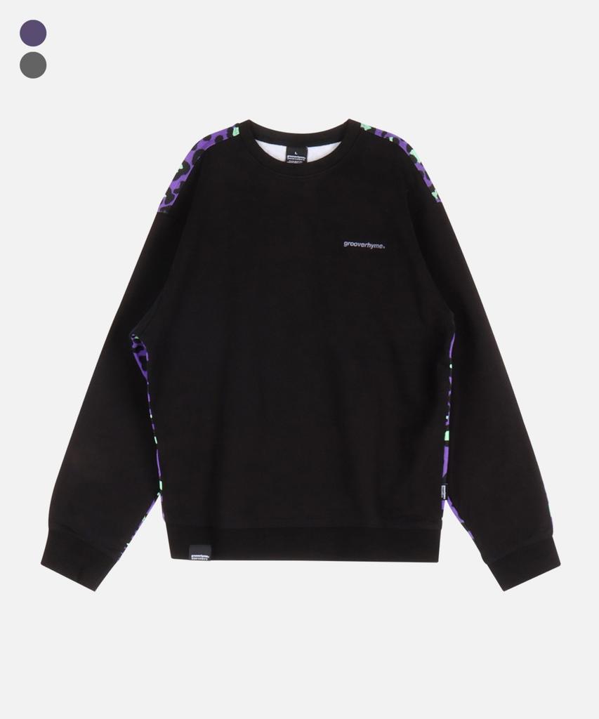 GROOVE RHYME Leopard Pattern Sweatshirt (Frosctm710M)