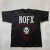 Hot NOFX Final Tour Chicago T-Shirt Unisex Black Cotton T-shirt Size S-5XL
