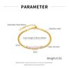 Custom  18K Gold Plated Stainless Steel Female Jewelry Creative Cubic Zirconia Snake Chain Bracelet
