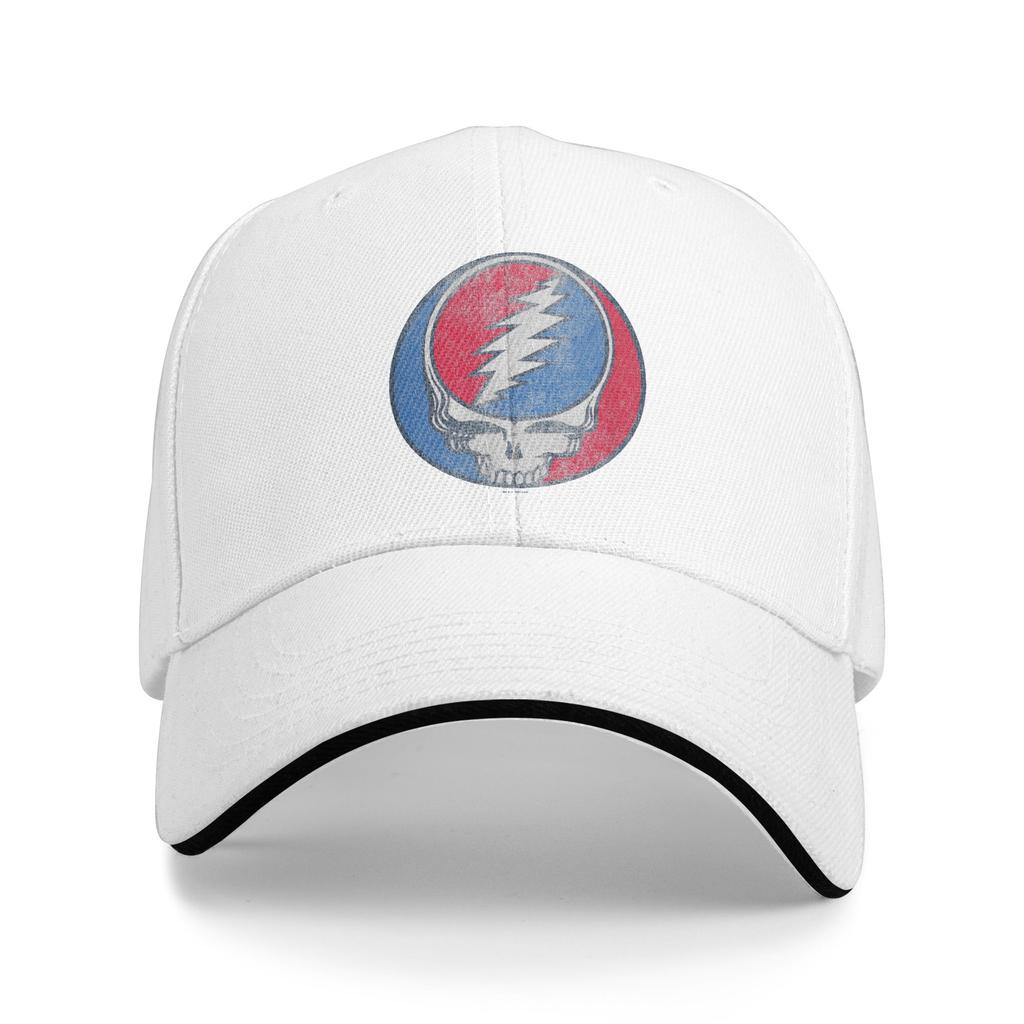 Grateful Dead Your Face Casual Baseball Cap  Hunting Camping Trucker Hat Spring Sun Visor Men Adult Classic Snapback Cap