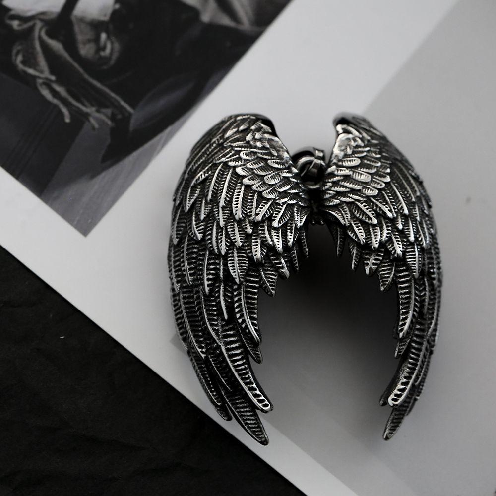 Choker Gift Trendy Men Clavicle Chain Korean Style Necklace Angel Wing Necklace Fashion Jewelry
