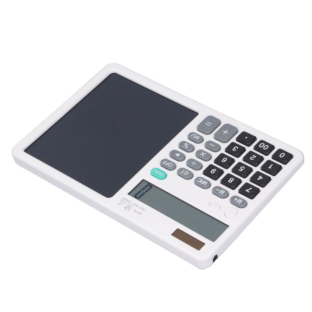Taschenrechner LCD Tablet Multifunktional Skizzen Notizen Genau Praktisch Tragbar Mathe-Taschenrechner mit Notizblock für Finanzbuchhaltung