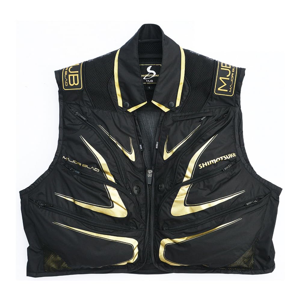 

Shimotsuke MJB Легкий жилет DR Черный SMV-360DR чёрный