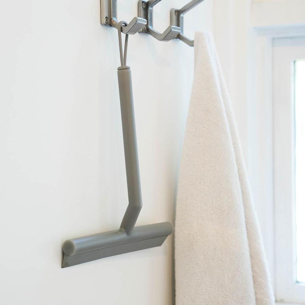 Dulton Squeegee Window Glass Drainer Wiper Cleaning Supplies Height 265mm Width 210mm Depth 35mm "Draining Water" RN-0542GY