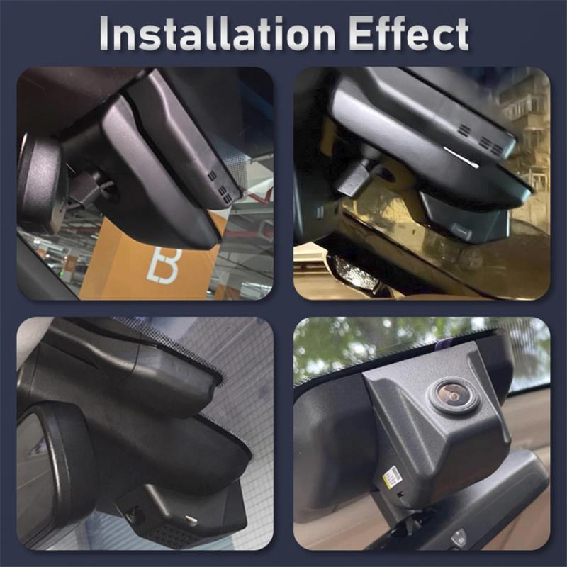 Car Dash Cam Dvr With 1080P 170° Camera With Wifi For Lexus Rx 2016-22