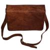 Ledertasche Ziege Vintage Laptop Braun Echt Neu Messenger Herren Reise Herren Neu