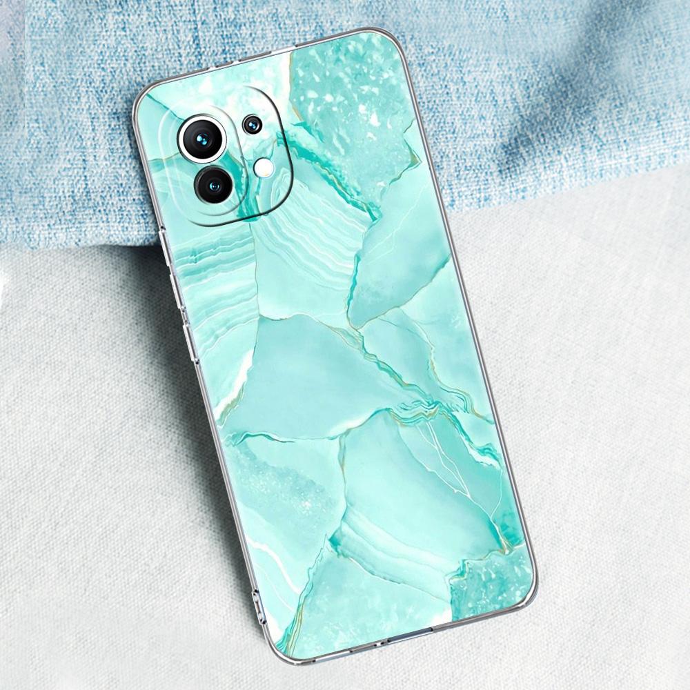 Marble For Poco X5 X3 NFC F5 F4 F3 M3 Clear Phone Case For Xiaomi 12T 12 13 Lite 11 Ultra Mi 10T 5G 11X Pro 11T Silicone Cover