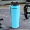 Single-Layer Stainless Steel Shaker Bottle for Protein Shakes and Smoothies - Large Capacity Sports Water Bottle