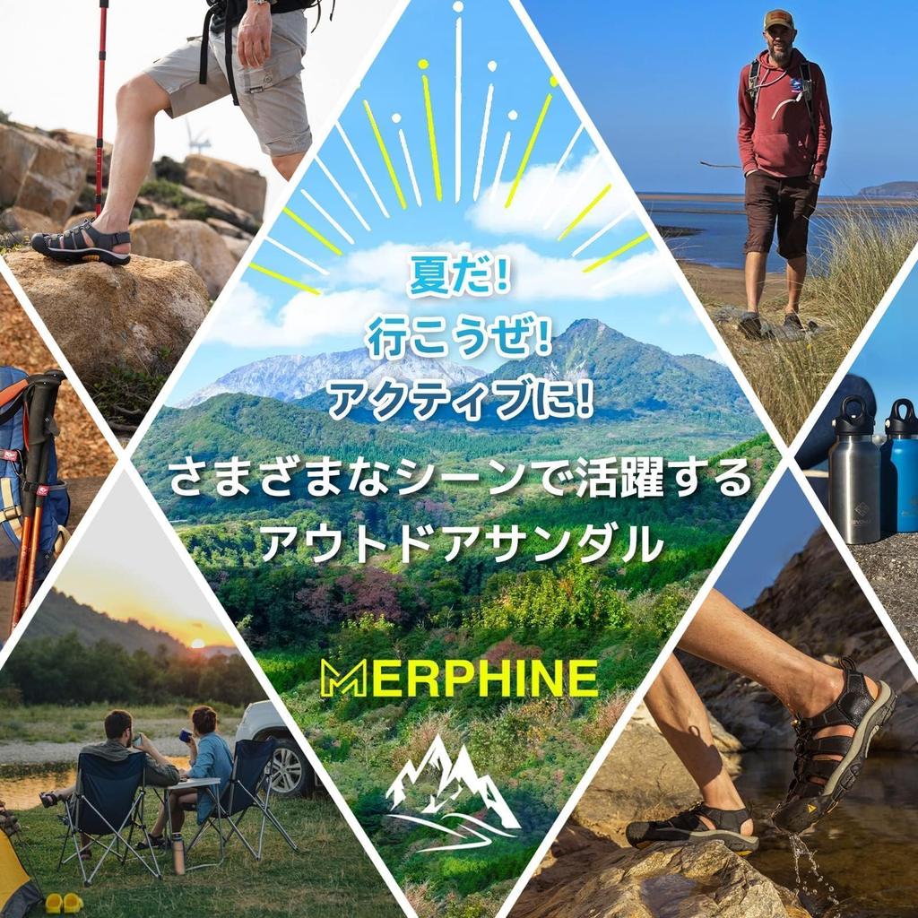 MERPHINE Summer Leisure and Sports Camping Popular Sports Sandals with Toe Outdoor Wear for Amphibious and the Size Men's Sandals, Sandals, Shoes,