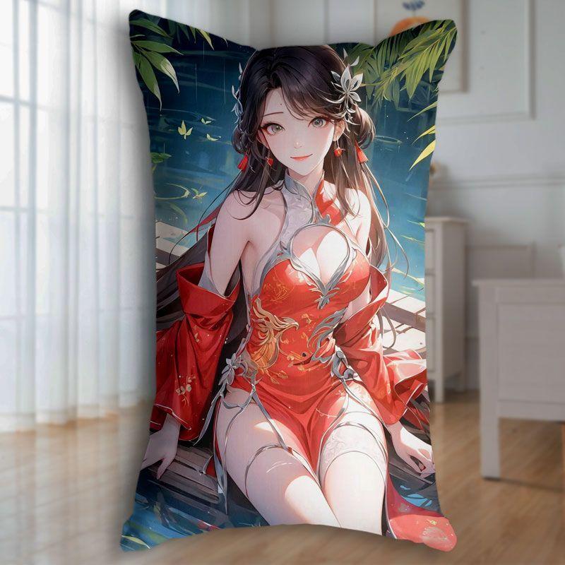 Anime Student Dormitory Room Bedroom Sleeping Pillow Sofa Decorative Cushion