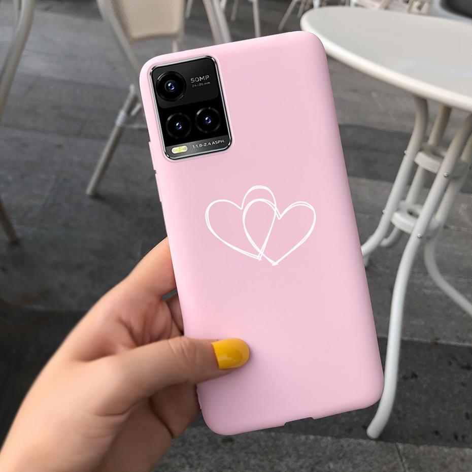Schöne Silikonhülle Für Vivo Y33s Hülle Handyhülle Vivo Y21 2021 Y21s TPU Stoßfänger Auf Vivo Y33S 4G Y33 S Y21 Y 21S Hülle Fundas