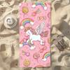One Oversized Microfiber Beach Towel That Is Soft, Lightweight, And Easy to Carry.It Features Excellent Water Absorption,Is Sand