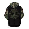 Wikinger-Krieger 3D-Druck Hoodie: Herren Trendiger Pullover Sweatshirt 2025 Edition