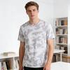 T-shirt Homme Col Rond Manches Courtes Coupe Regular T-shirt Séchage Rapide Extensible Hauts Décontractés Streetwear