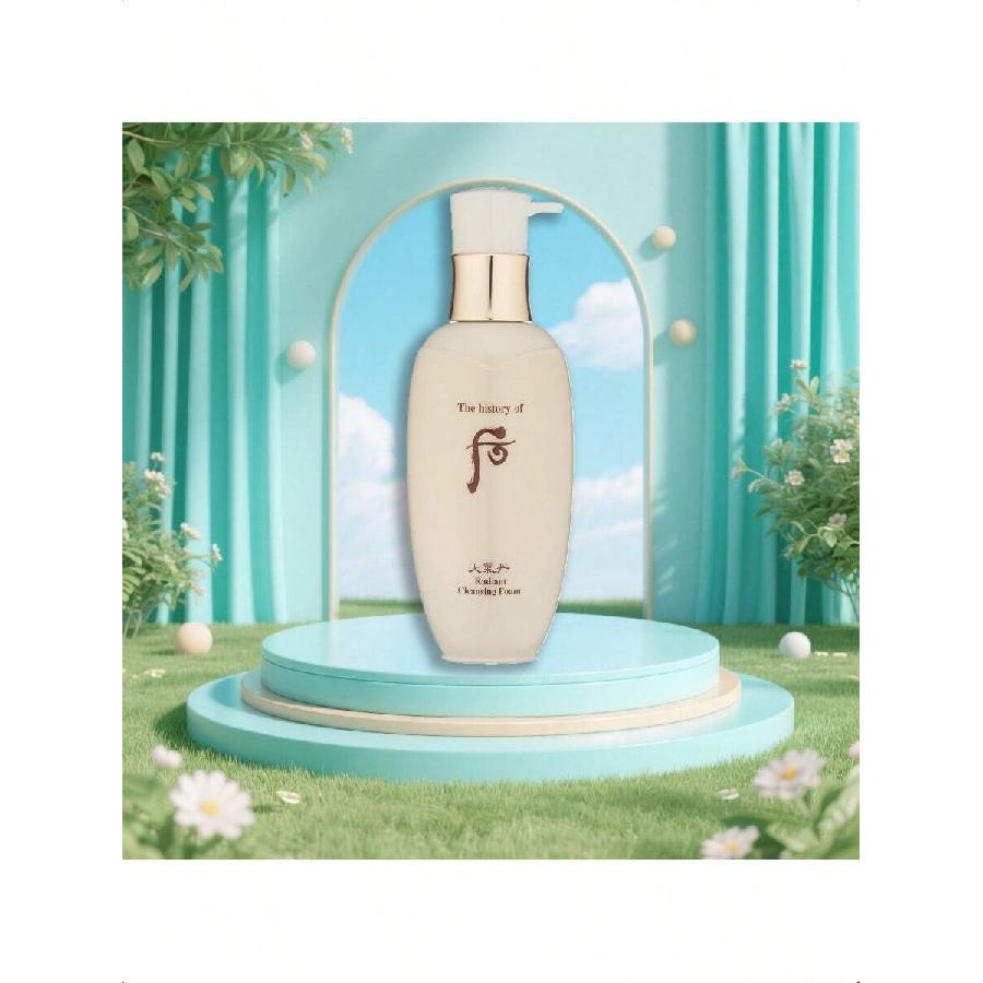 The History of Whoo Cheongidan Radiant Cleansing Foam 200ml | Detoxifies & Lifts Away Impurities While Comforting | Keep Skin Moisturized