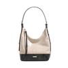 Fashionable and Versatile Shoulder Bag, Premium Texture Bucket Bag, Large Capacity Commuting Contrasting Color Tote Bag