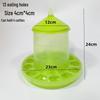 Poultry Anti-Scatter & Splash Automatic Feeder/Dispenser for Chickens, Ducks, Geese, and Quails