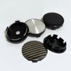4 Pcs Auto Wheel Hub Caps No Logo Badge 50mm 56mm 60mm 65mm 68mm For Decorative R1 Car Tire Modification Rim Cover Accessoriesv1