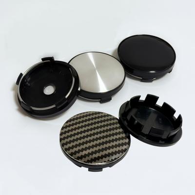 4 Pcs Auto Wheel Hub Caps No Logo Badge 50mm 56mm 60mm 65mm 68mm For Decorative R1 Car Tire Modification Rim Cover Accessoriesv1