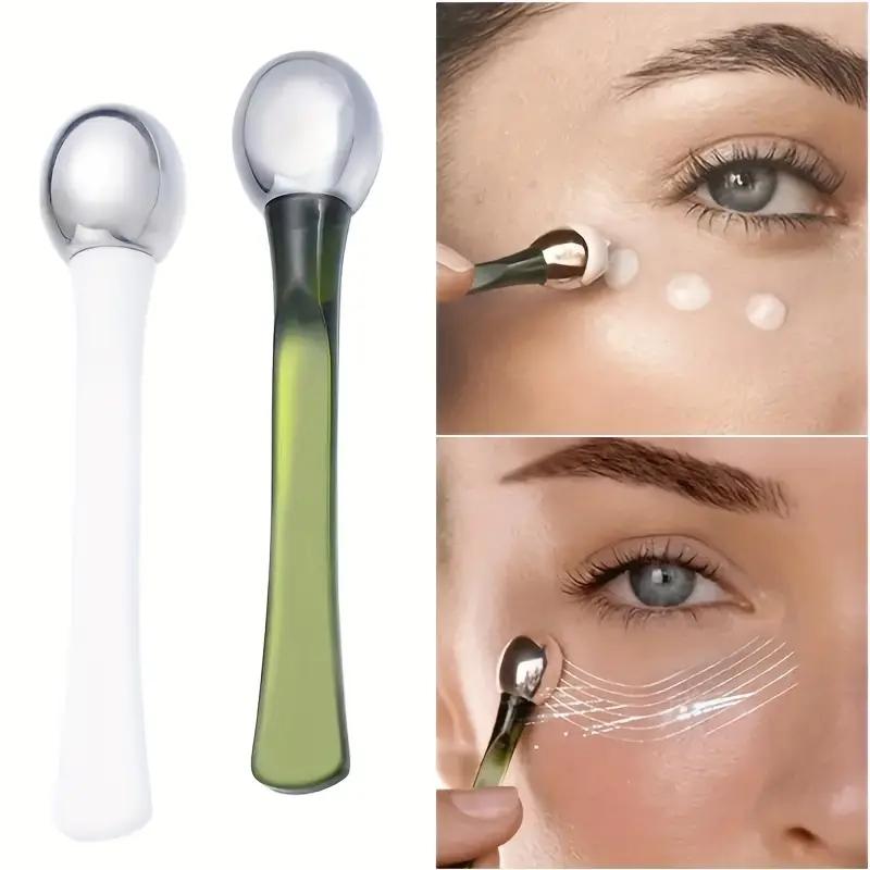 1pc Eye Massage Stick Eye Cream Applicator Makeup Skin Care Tools, Eye Cream Essence Absorption Introduction Stick Black Circle Eye Massage.